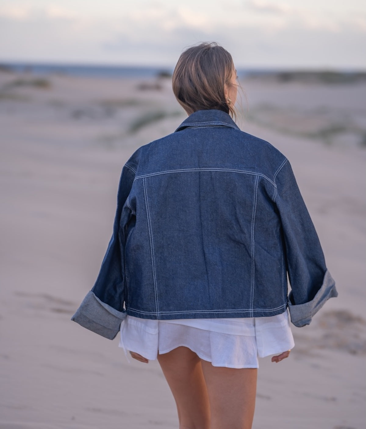 Veste en Jean Femme · Denim Foncé · TULI